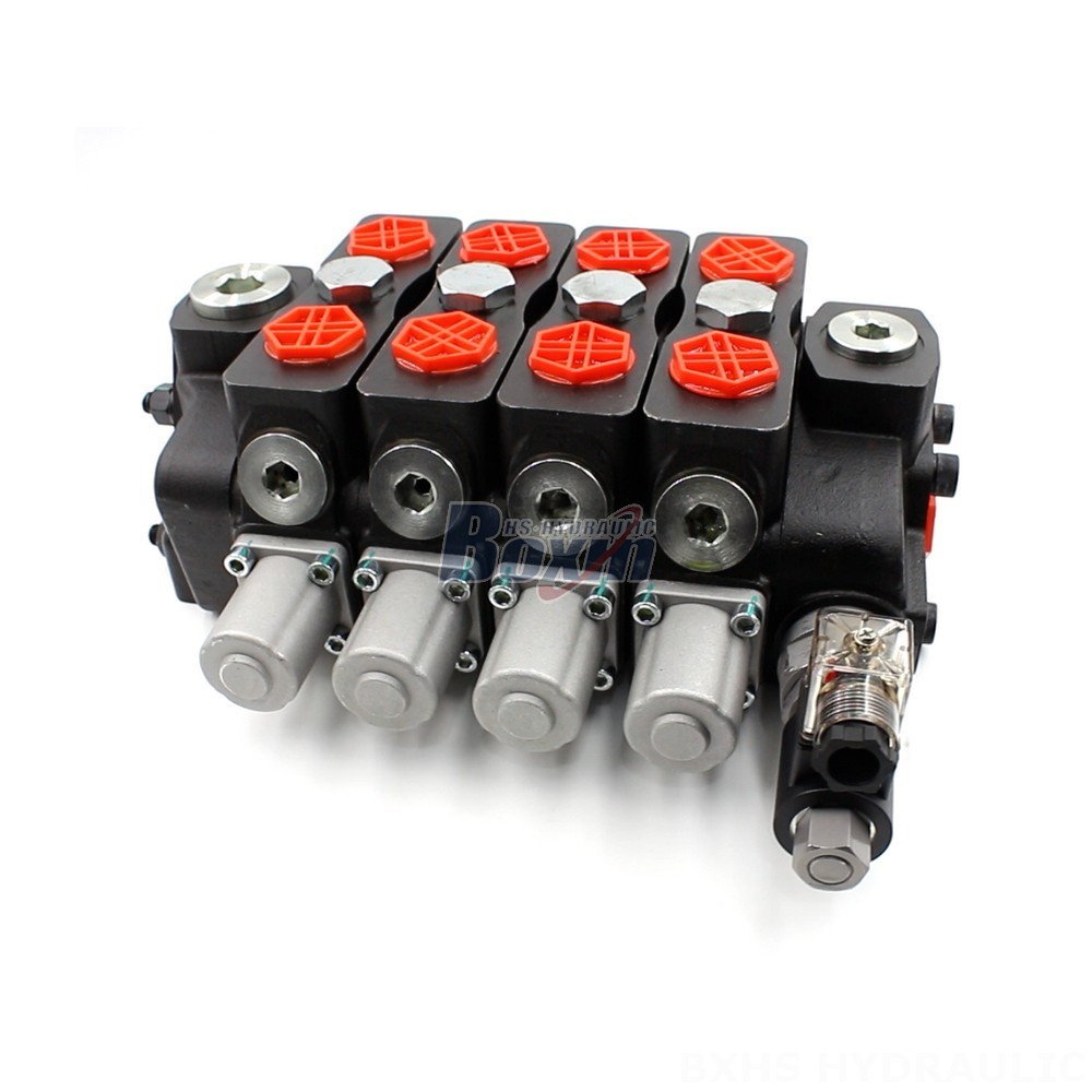 SD8-Electric unloading valve Manual 4 Spool Sectional Directional Valve | OEM Services cover photo